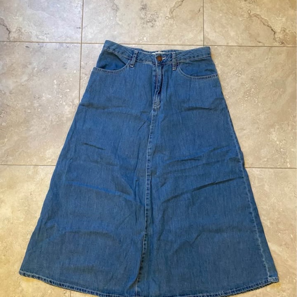Forever 21 Light Blue Denim Skirt